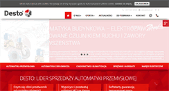 Desktop Screenshot of desto.pl