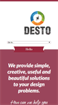 Mobile Screenshot of desto.in